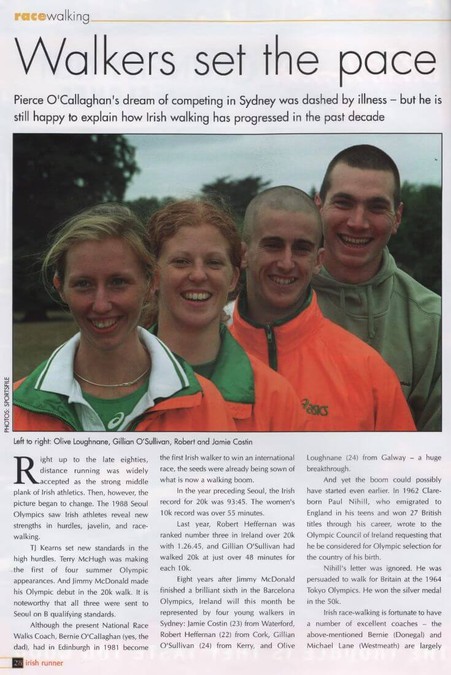 walkers irish runner vol 20 no 5 october 2000 1