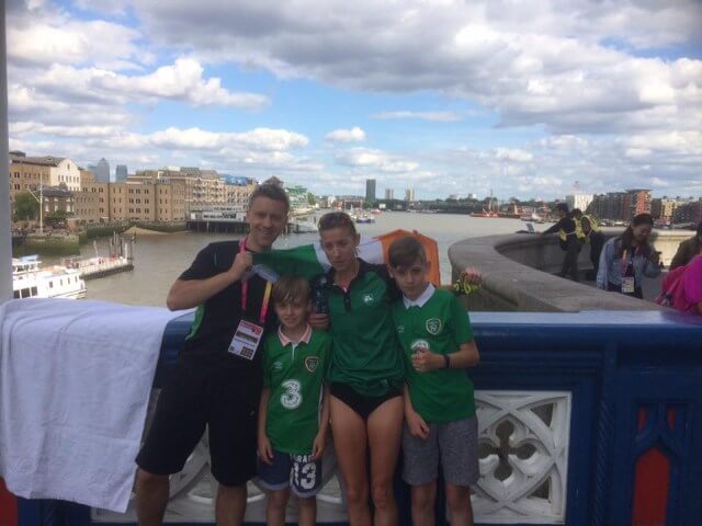 mccarthy family world championship marathon london 2017