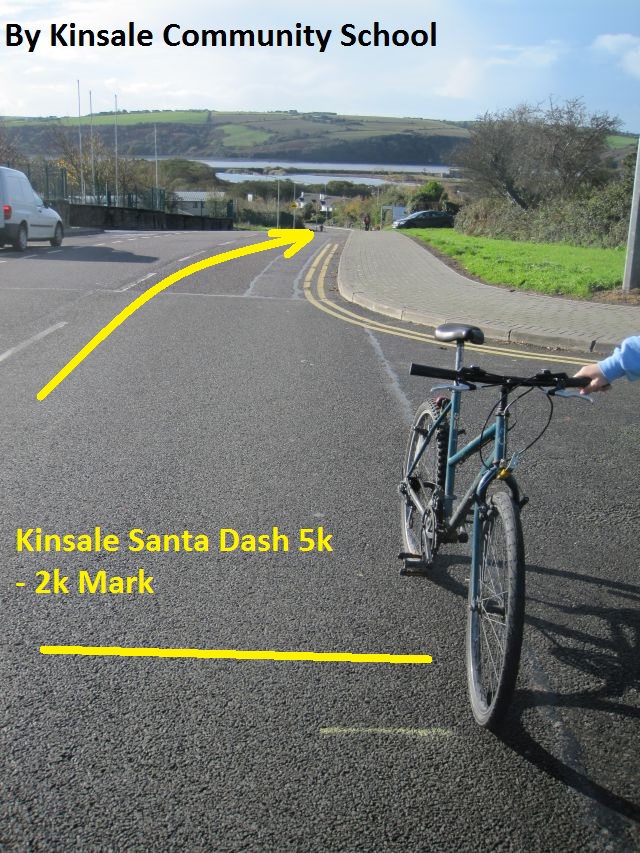 Kinsale Santa Dash 5k - 2k Mark