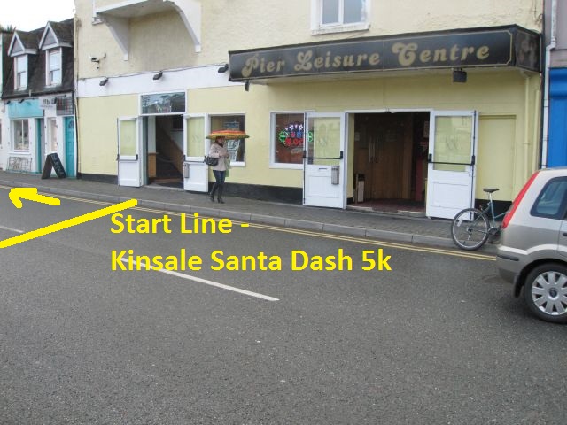 Kinsale Santa Dash 5k Start