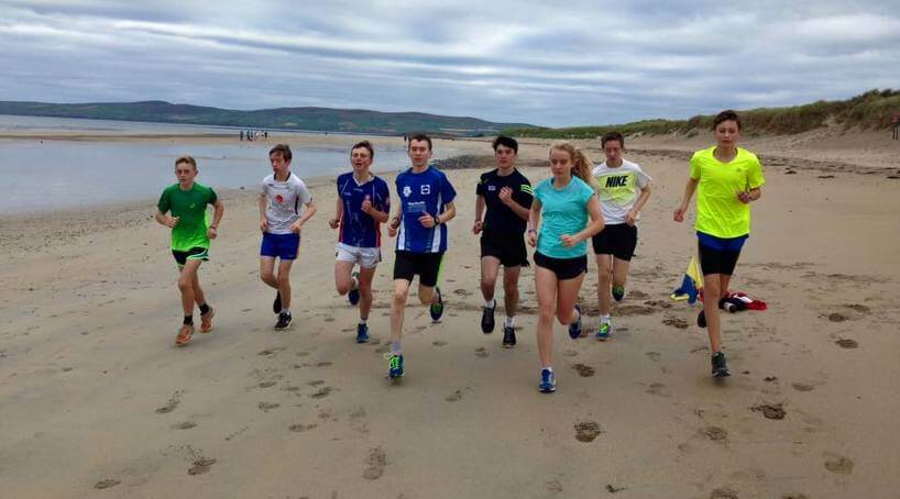 athletics ireland munster on beach 001