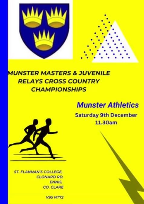 munster masters juvenile relays cross country championshps 2023
