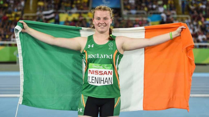 Noelle Lenihan Rio Paralympic Bronze Celebration 2016 RTE min