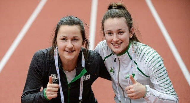 Phil Healy Ciara Neville Belgrade 2017 Photo Irish Examiner