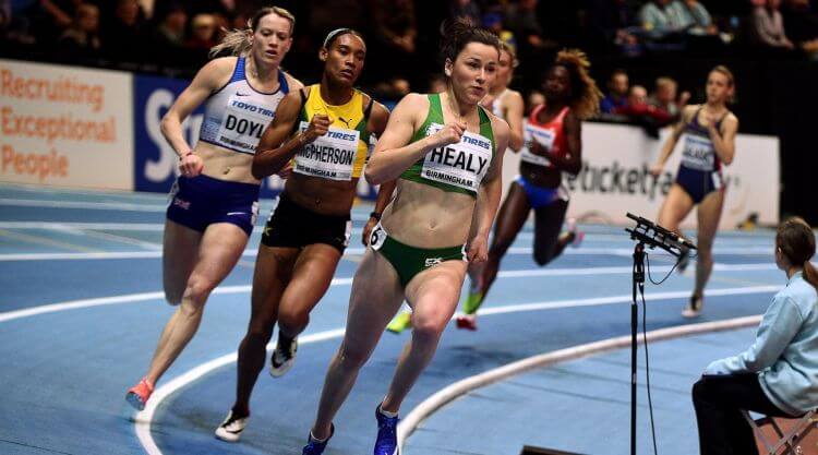 phil healy world indoor 400m heats birmingham 2018a