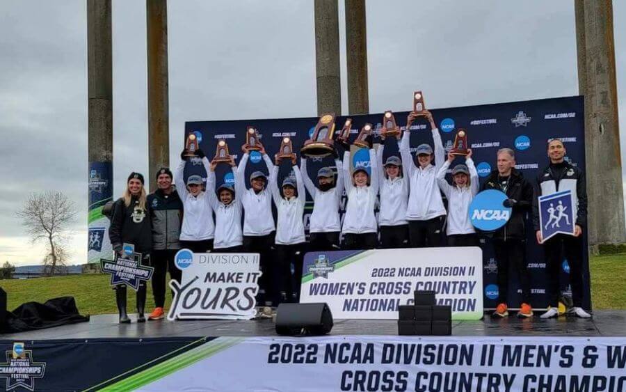 Stephanie Cotter wins NCAA Div II CrossCountry Championship December