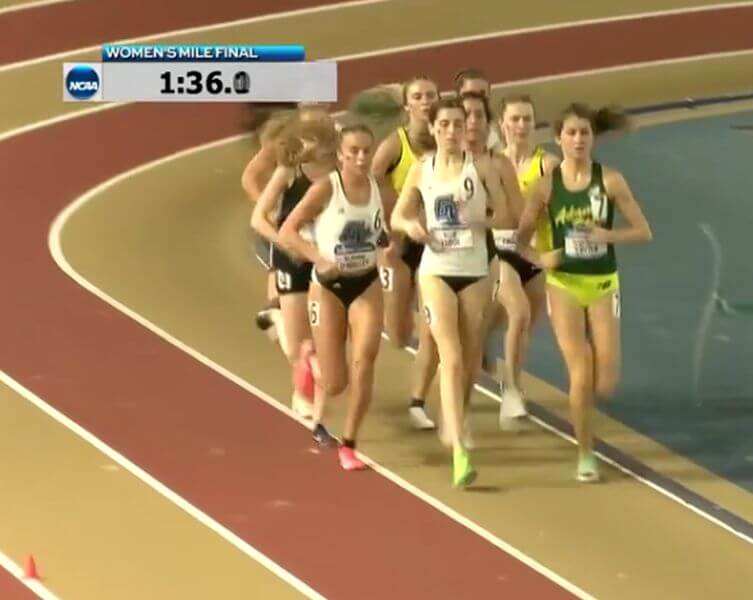 ncaa div ii indoor womens mile championship 2021 1st 400m