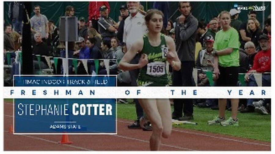 stephanie cotter rmac freshman of the year 2019