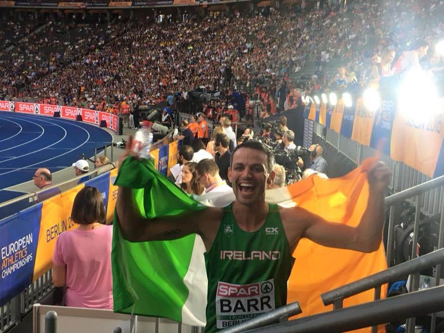 thomas barr european championship bronze berlin 2018