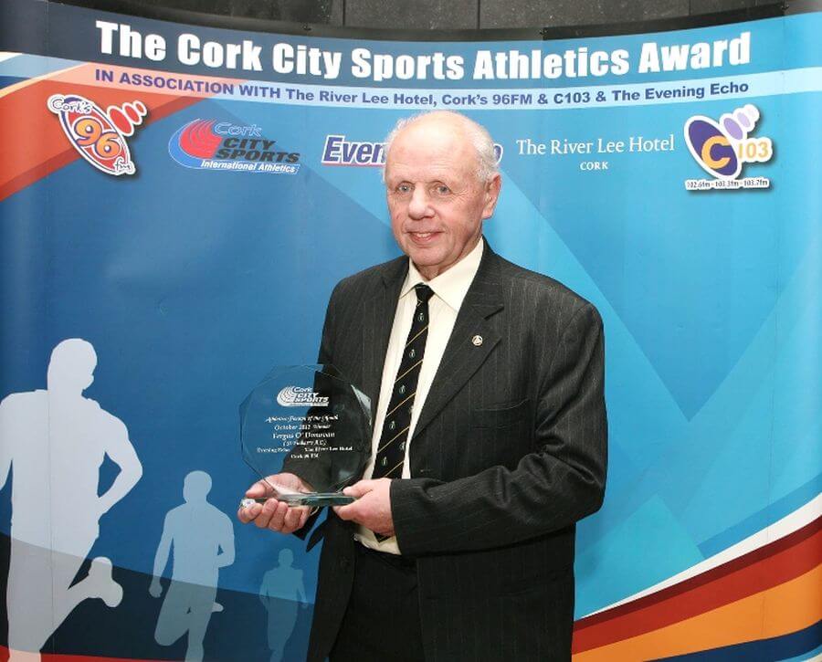 cork city sports athletics person of month oct 2012 fergus o donovan