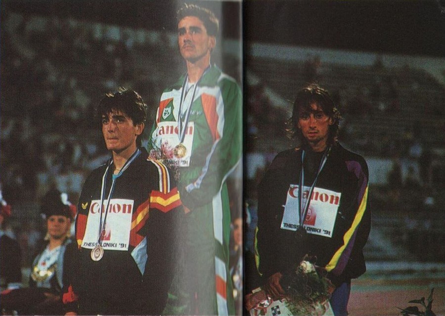 mark carroll european junior 5000m champion 1991a