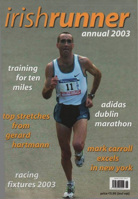 mark carroll interview irish runner annual 2003 vol 22 no 6 p36 36 1