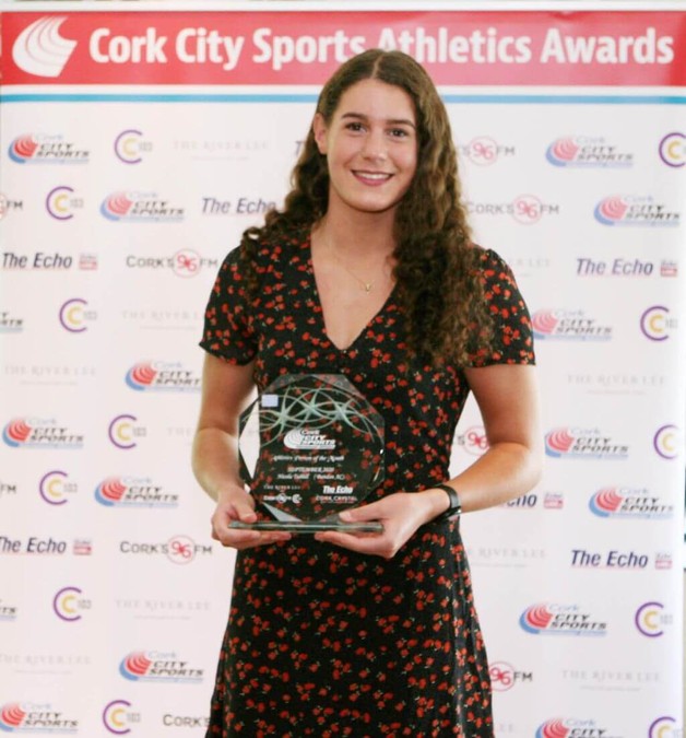 nicola tuthill bandon ac ccs athlete of the month september 2020 a