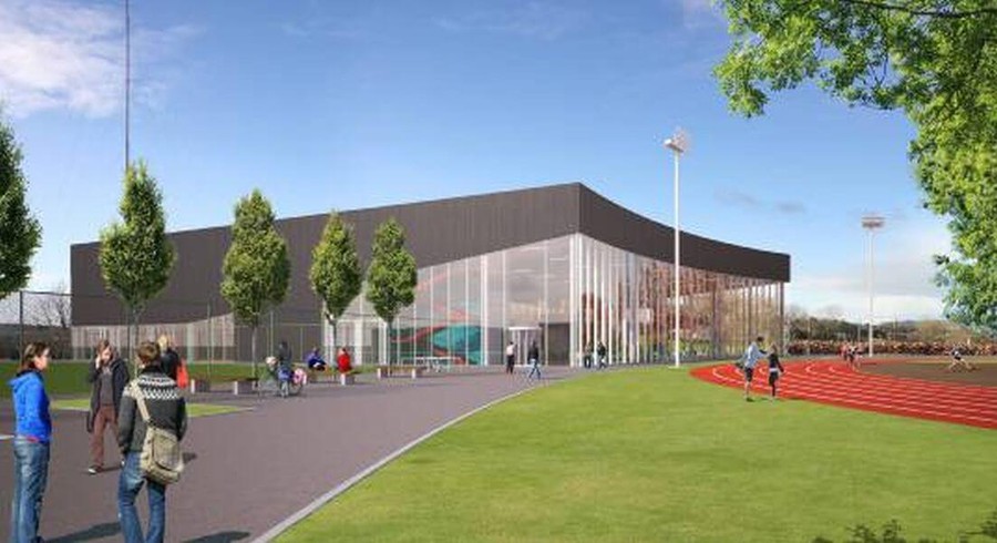 artists impression cit high performance sports arena approach