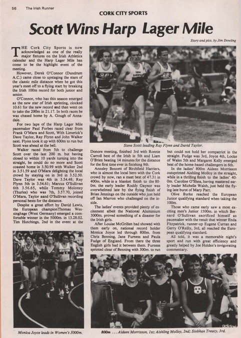 cork city sports 1983 irish runner august 1983 vol 3 no 5 p56 1