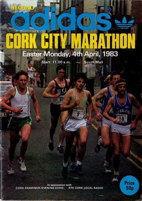 cork city marathon program cover 1983