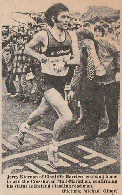 jerry kiernan wins crosshaven 10 1983