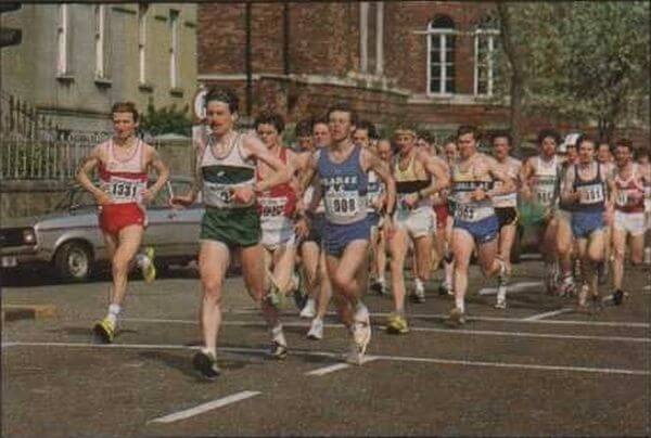 cork city marathon 1984 a photo irish runner brian tansey