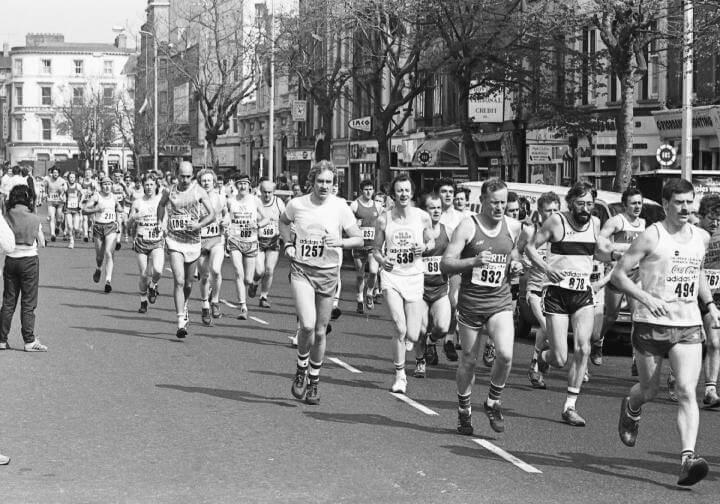 cork city marathon 1984 grand parade photo echo