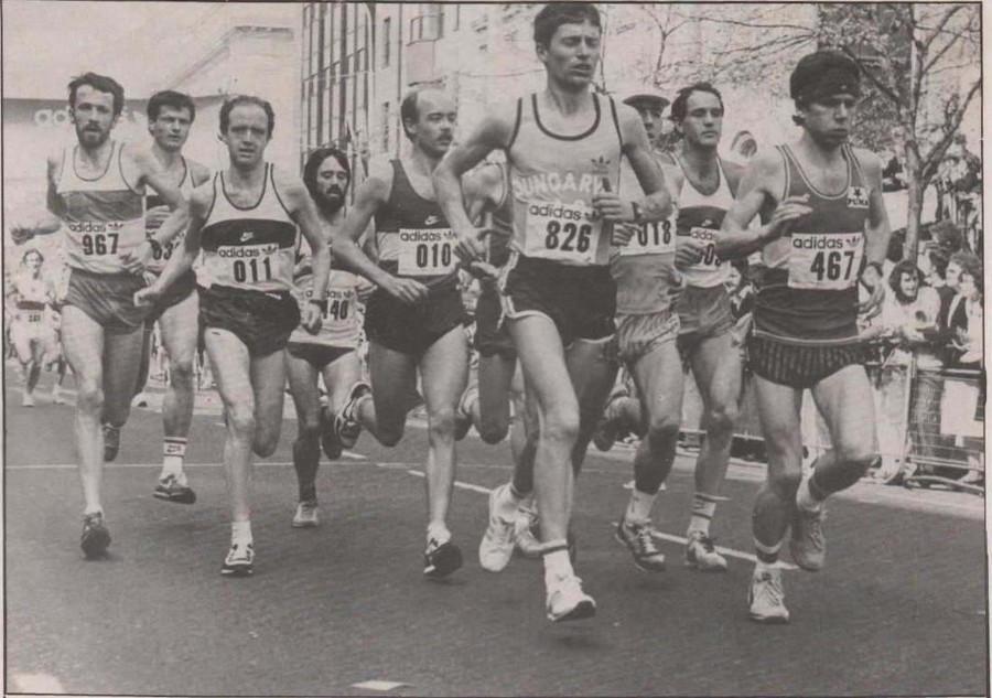 cork city marathon 1984 mall photo irish runner