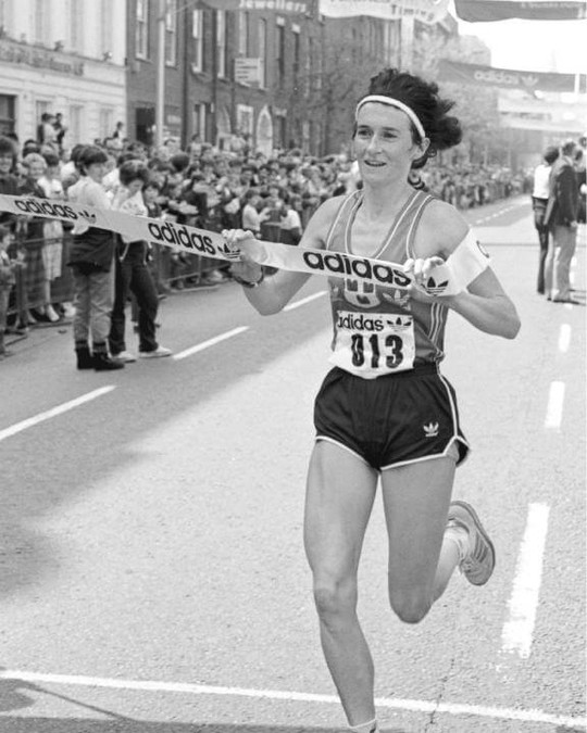deirdre nagle wins cork city marathon 1984 photo echo