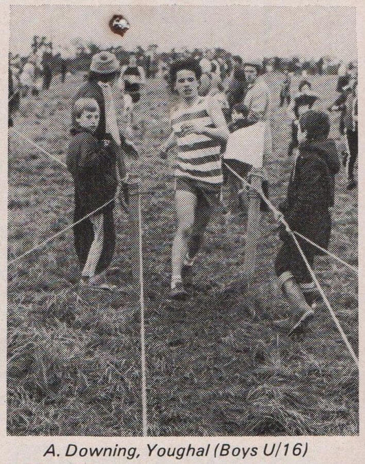 cork county bloe u 16 boys cross country championships 1985 a downing youghal