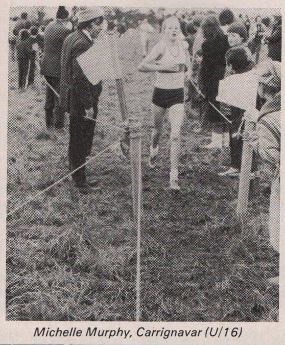 cork county bloe u 16 girls cross country championships 1985 michelle murphy carraignavar