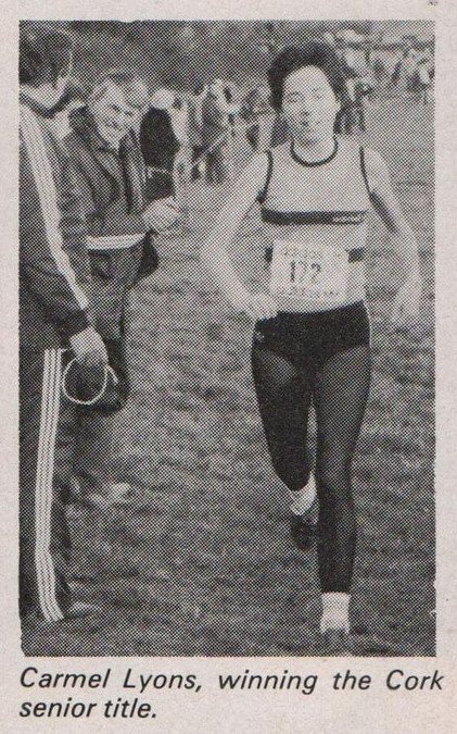 county senior womens cross country champion 1985 carmel parnell