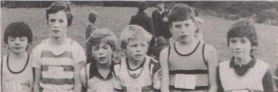 first 6 cork county bloe boys under 12 cross country championships 1985