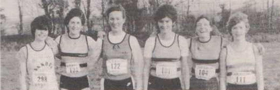 first 6 cork county senior womens cross country championships 1985