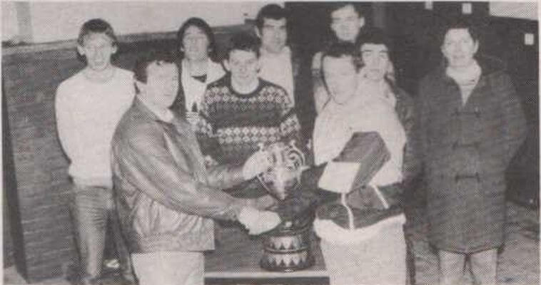 team presentation cork county senior mens cross country championships 1985