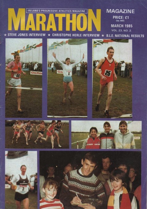 marathon magazine cover march 1985 vol 23 no 2b