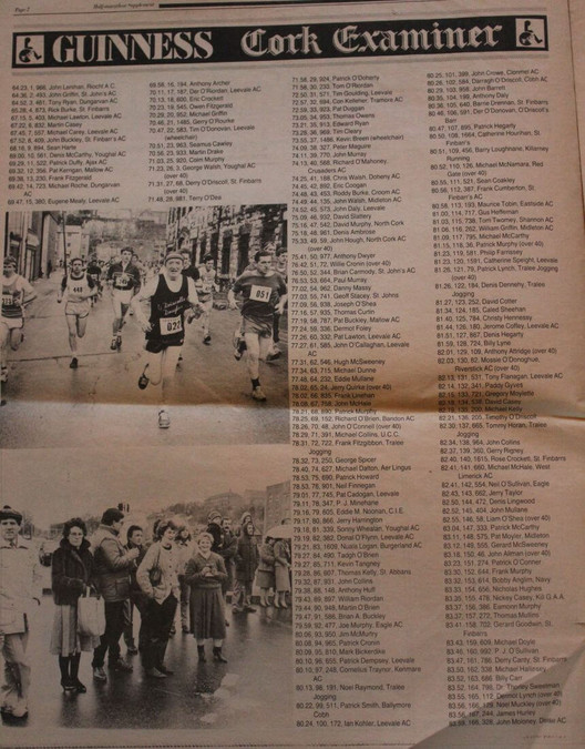 guinness cork half marathon 1985 p2
