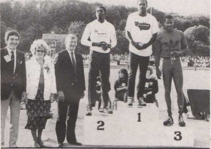 cork city sports 1986 cmp mens 400m presentation