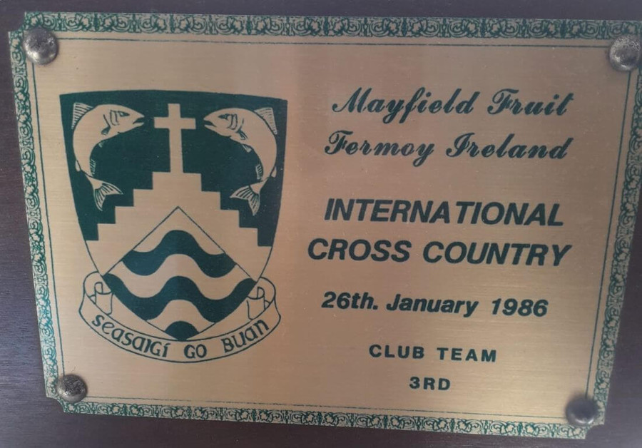eileen prunty grange international plaque 1986