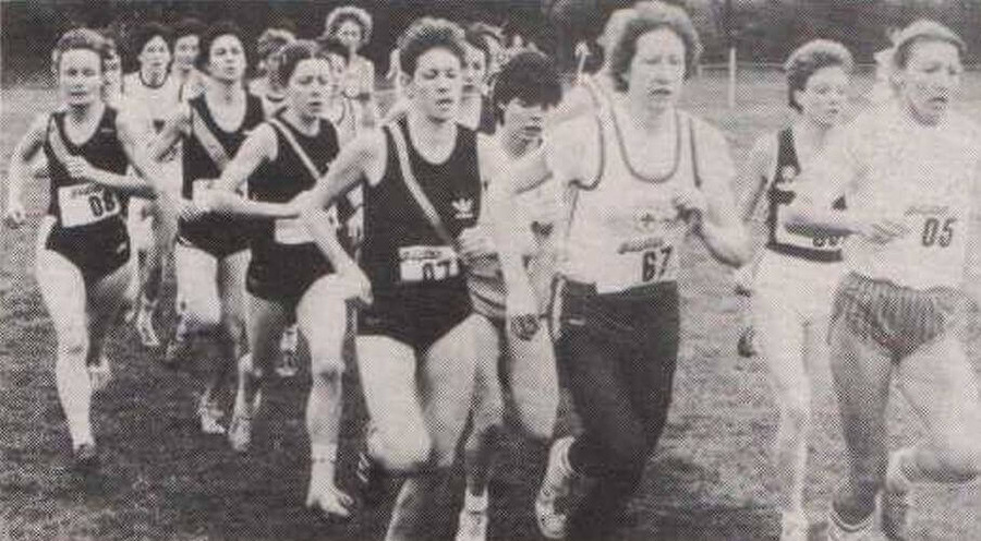 fermoy international cross country january 1986 early stages womens race