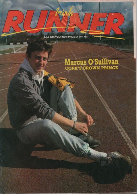marcus o sullivan irish runner july 1986 cover a