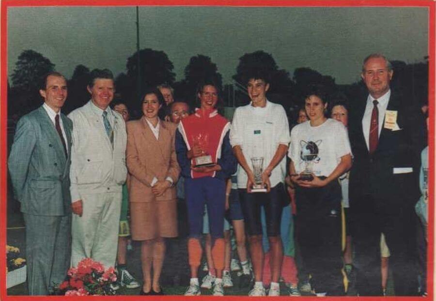 cork city sports womens mile presentation 1991
