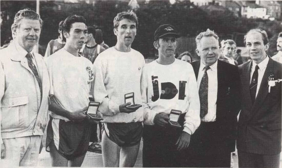 mens 5000m presentation cork city sports 1993