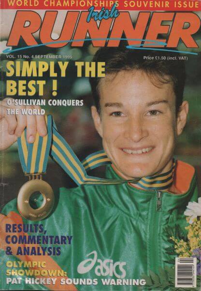 irish runner vol 15 no 4 september 1995 cover