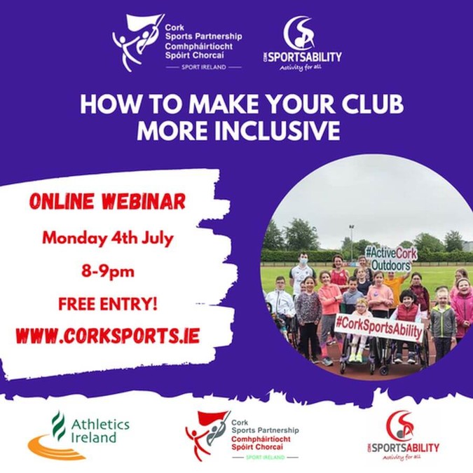 how to make your club more inclusive cork sports partnership webinar july 2022