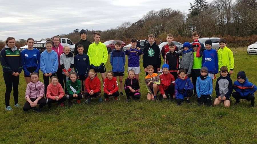 cork athletes xc training day november 2019