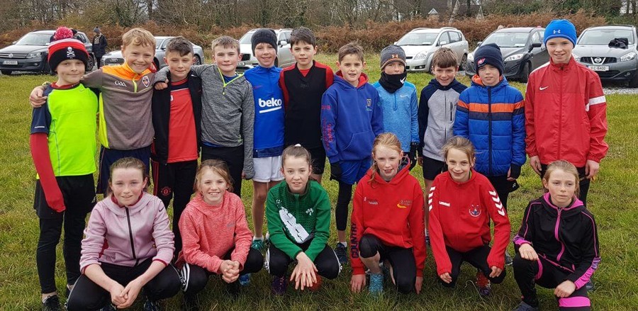 under 11 12 boys girls cork athletics xc training day november 2019