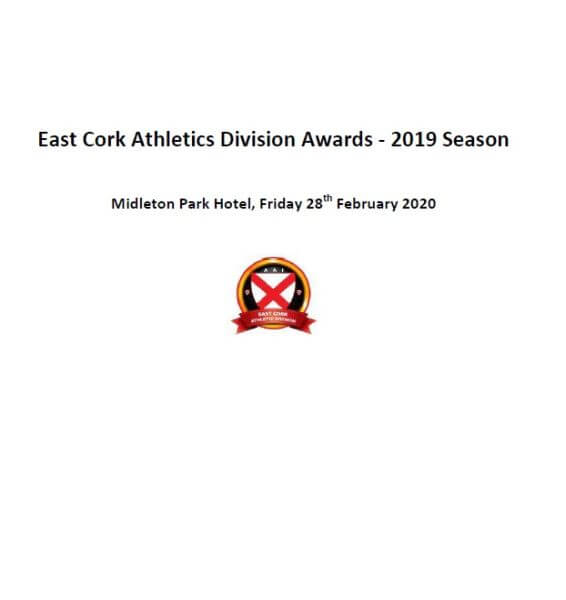 east cork athletics division awards 2019 citations booklet