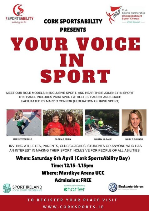 cork sport partnership your voice in sport