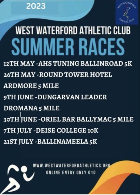 west waterford summer series flyer 2023