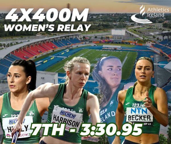 irish womens 4x400m relay team 2024